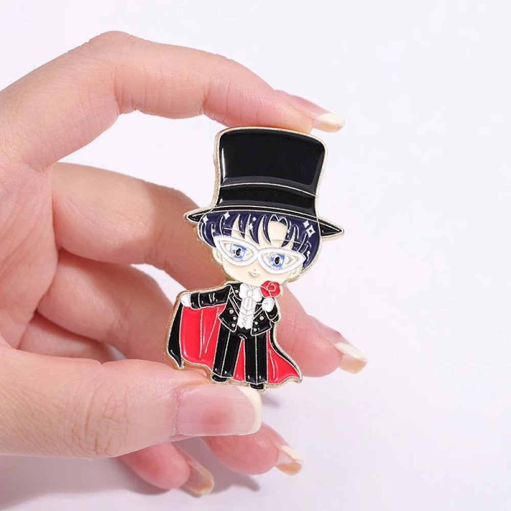 Pin Broche Tuxedo Mask Mamoru Chiba Sailor Moon