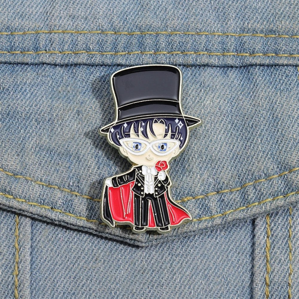 Pin Broche Tuxedo Mask Mamoru Chiba Sailor Moon
