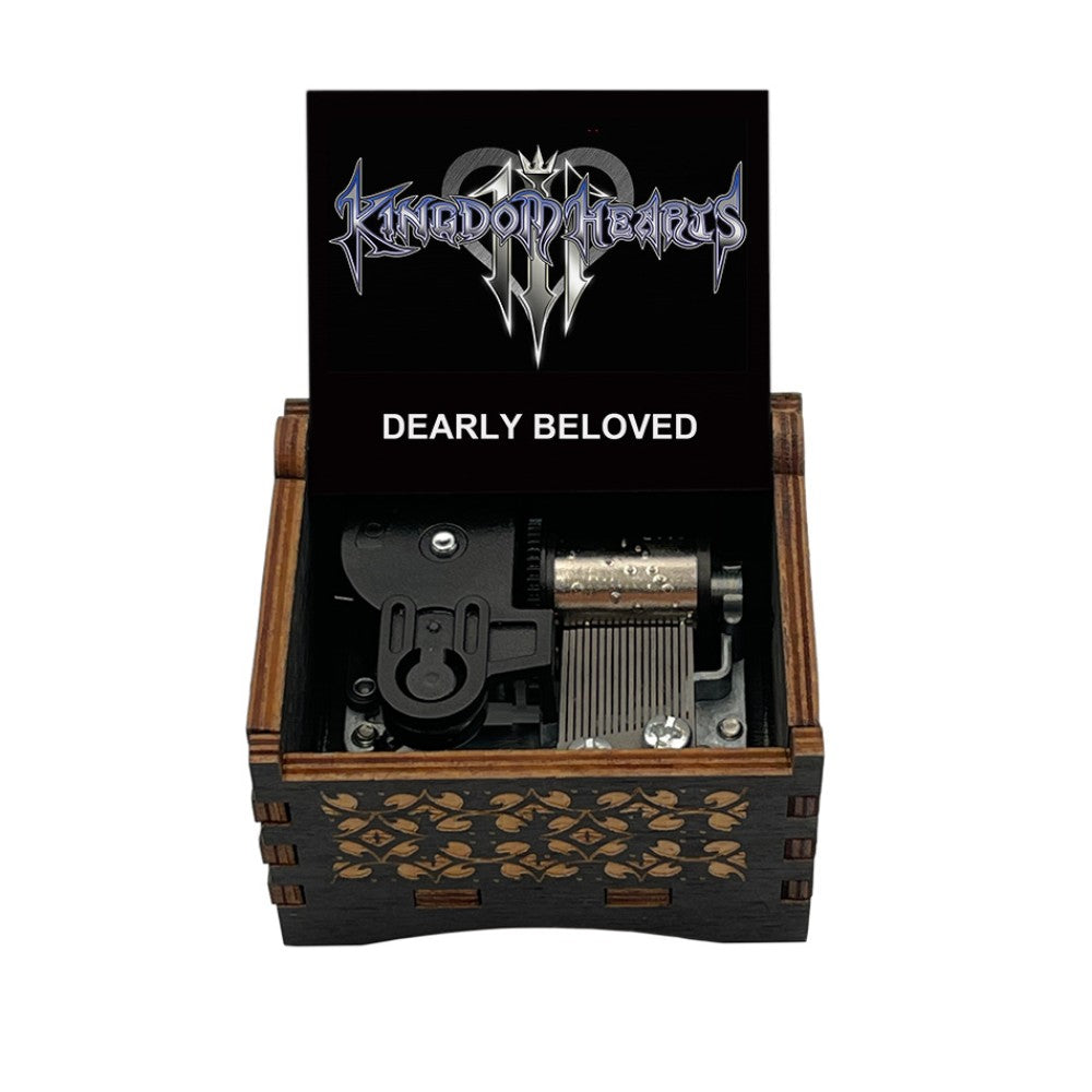 caja musical madera Kingdom Hearts Utada Hikaru