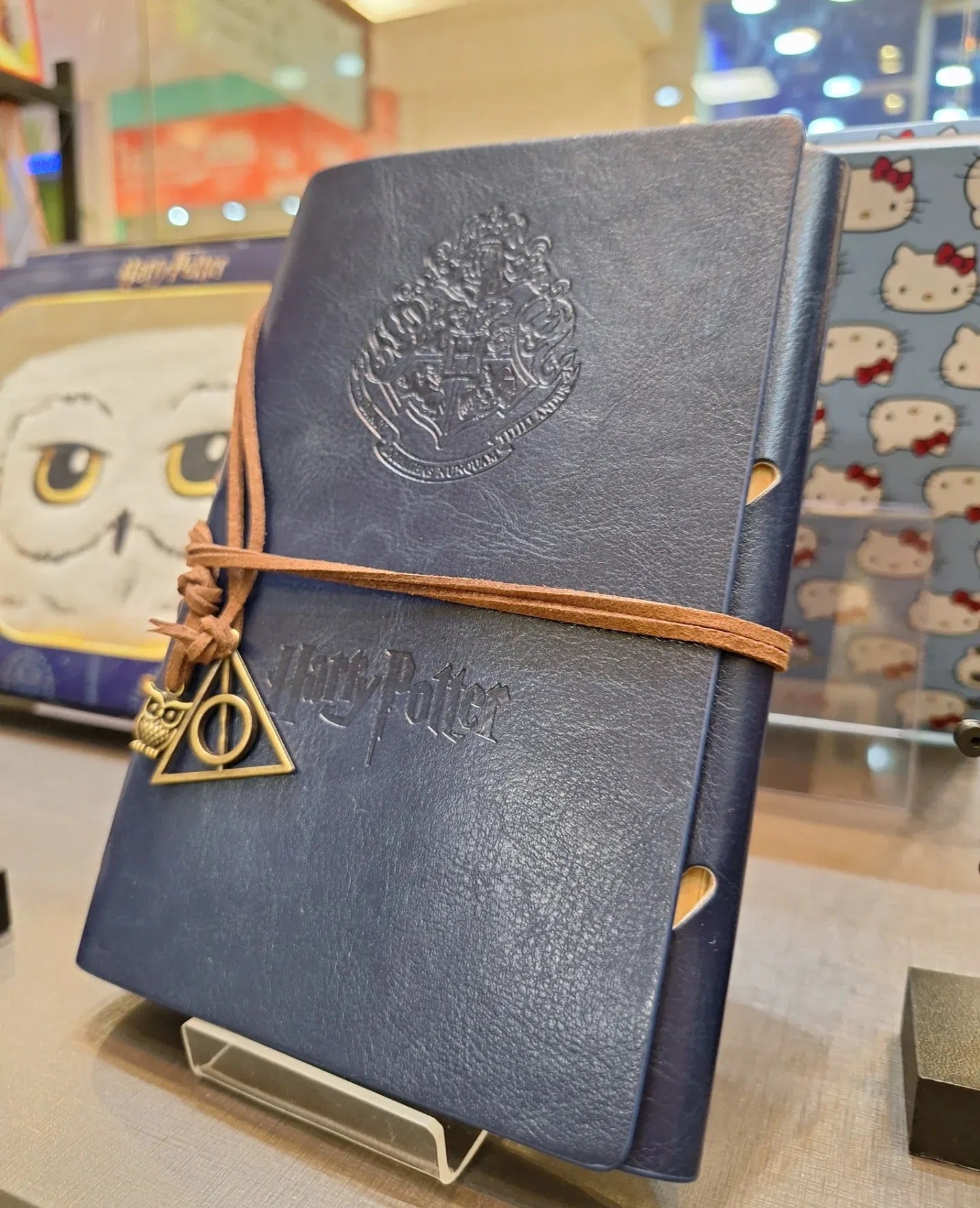 Libreta agenda  planner Delux Harry Potter Broche Snitch