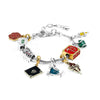 Pulsera con dijes charms de Harry Potter