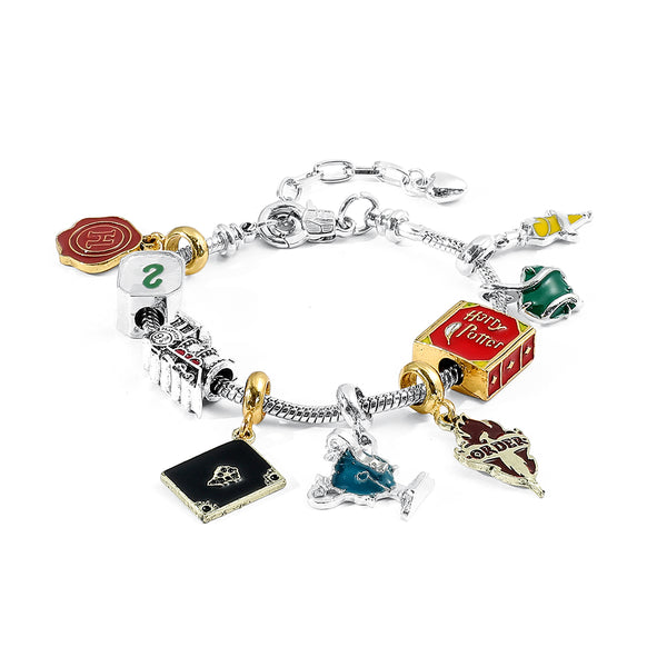 Pulsera con dijes charms de Harry Potter
