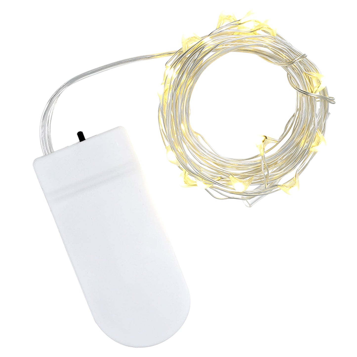 Guirnaldas Luces 30 Micro Led Hadas 3 Metros Pilas