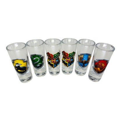 Pack Vasos shot Harry Potter shopitos Tequila hogwarts