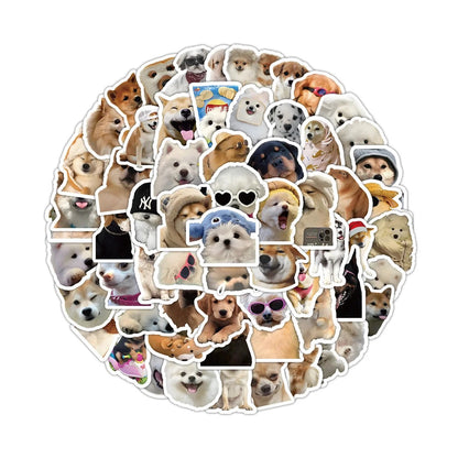 Pack Sticker pegatinas divertidos Perros Memes
