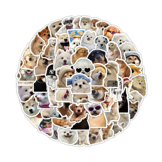 Pack Sticker pegatinas divertidos Perros Memes