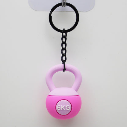Llavero 3D silicona equipamiento Fitness