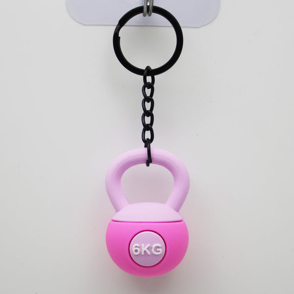 Llavero 3D silicona equipamiento Fitness