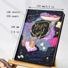 Libreta agenda diario Harry Potter carta Hogwarts Dorada