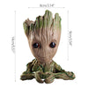 Macetero Lapicero Guardianes Galaxia Bebe Groot 14 Cm.