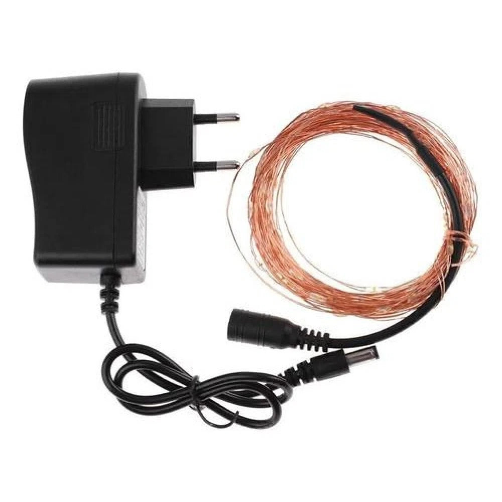 Guirnaldas 100 Luces Hadas, Micro Led 10 Metros Enchufable