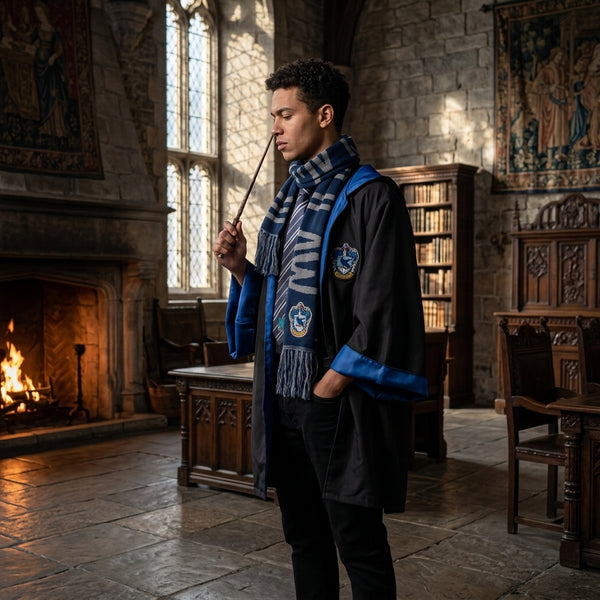 Capa Túnica Cosplay Casas Hogwarts Harry Potter