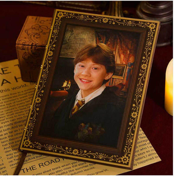 Agenda Libreta Delux Harry Potter Hogwarts Efecto 3d