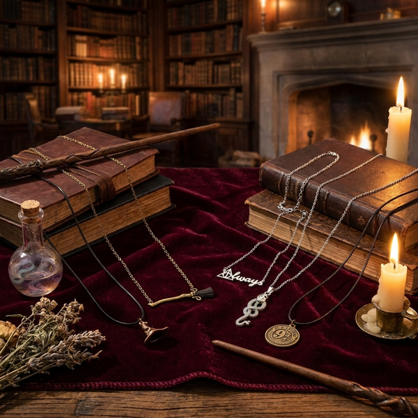 Set collares Harry Potter distintos modelo