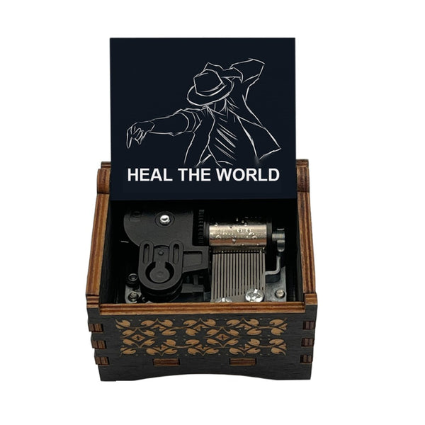 Caja Musical Heal the World Michael Jackson