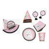 Set Cumpleaños gato Kitty Cat diva Purrfect Cotillón 6 uni