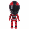 Adorno Figura motociclista casco deformación