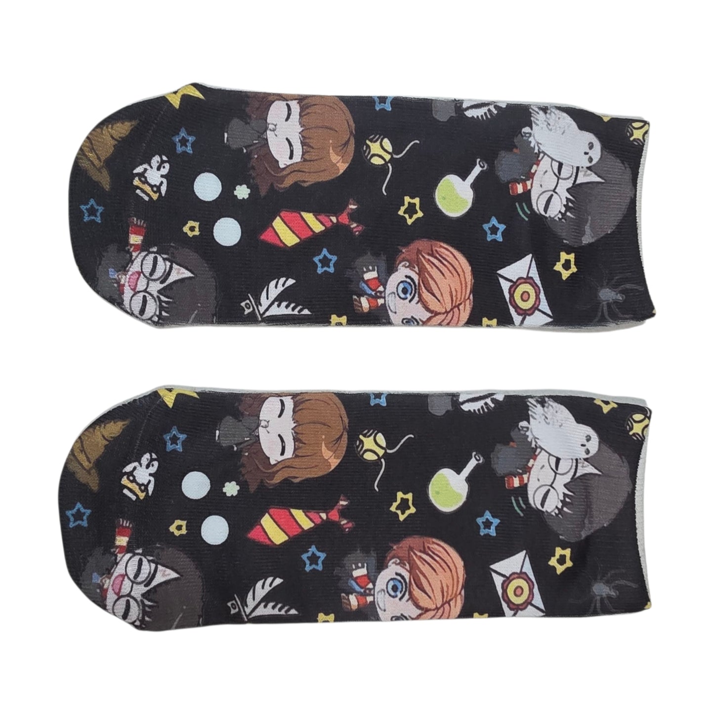 Calcetín 3d Tobilleras Harry Potter  Kawaii