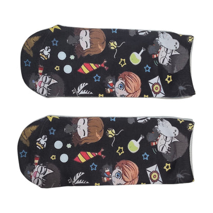 Calcetín 3d Tobilleras Harry Potter  Kawaii