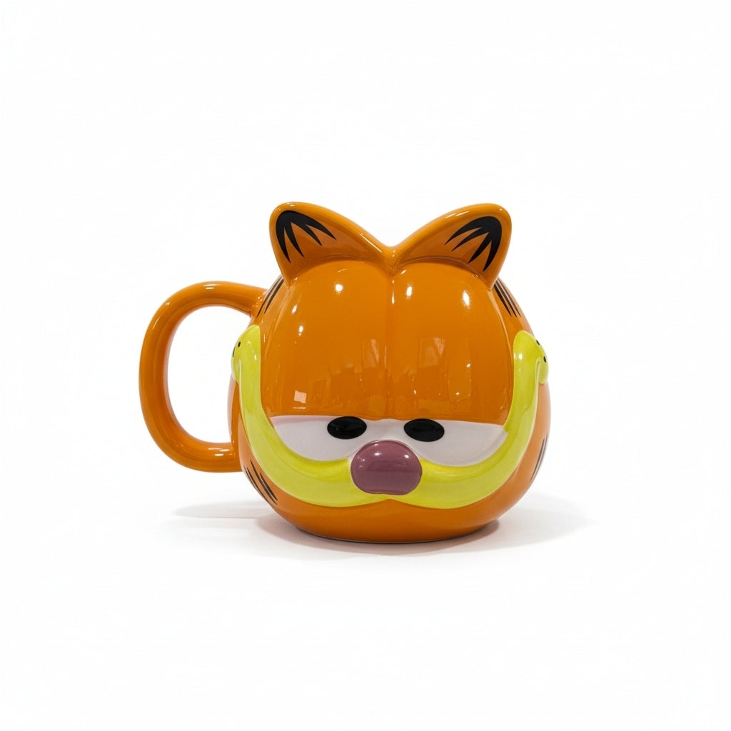 Tazón cerámica 3D Rostro gato Garfield