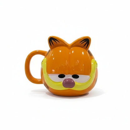 Tazón cerámica 3D Rostro gato Garfield