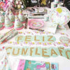 Set Cotillón Cumpleaños Unicornio 10 Niños Kawaii Rosado Tur