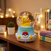 Lámpara Espantacuco Bola De Nieve Pikachu