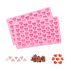 Molde Silicona 55 Mini Corazones Pastillas, Gomitas Estoykuk