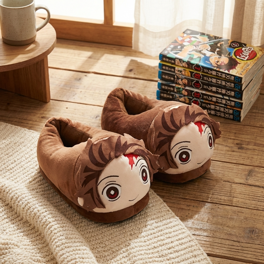 Pantuflas 3D Tanjiro demon Slayer Zapatilla levantar