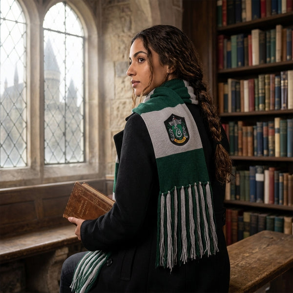 Bufanda harry Potter casa Slytherin Xl