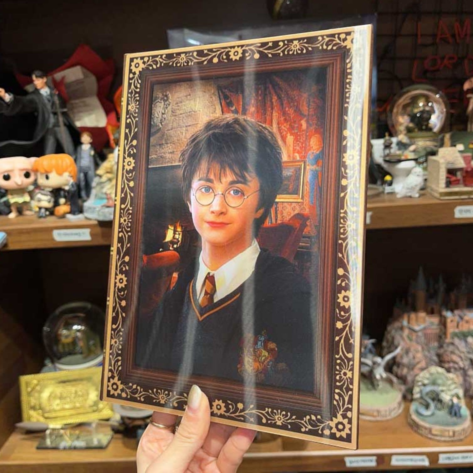 Agenda Libreta Delux Harry Potter Hogwarts Efecto 3d