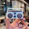 Llavero Mini Radio grabadora Music vintage