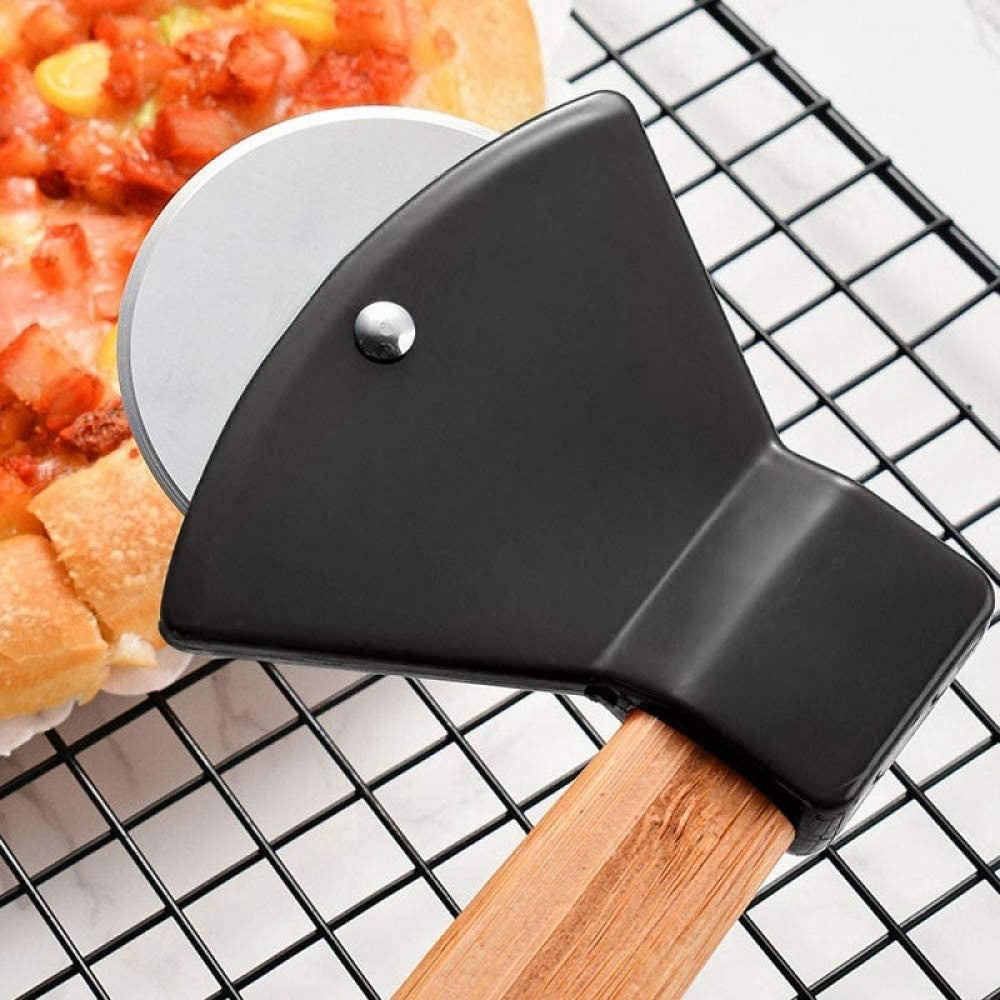 Cortador de pizza en forma de Hacha