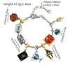 Pulsera con dijes charms de Harry Potter