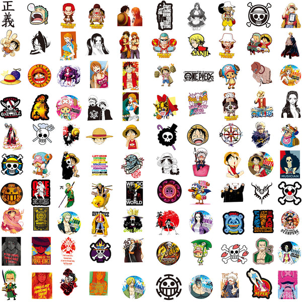 Pack Sticker pegatina One Piece luffy