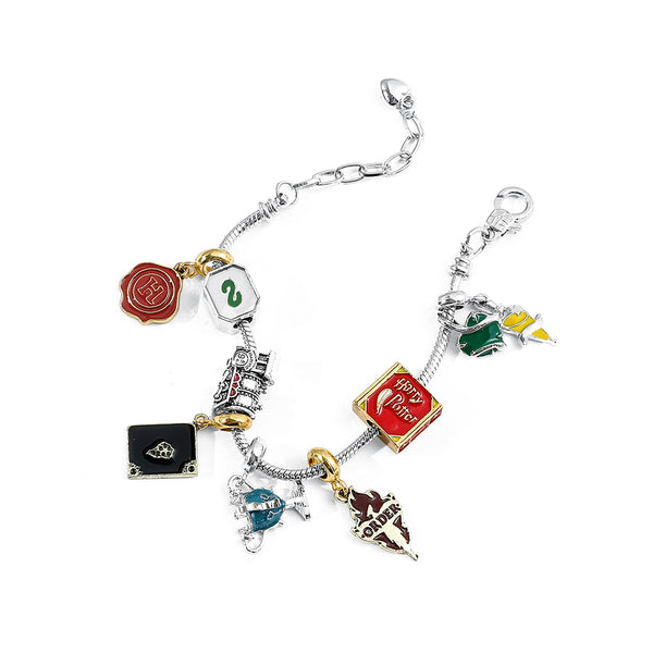 Pulsera con dijes charms de Harry Potter