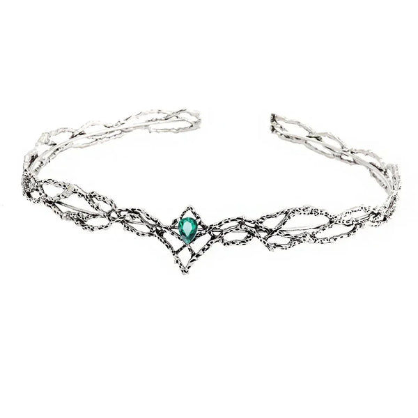 Diadema Tiara corona para cosplay elfos reyes medieval