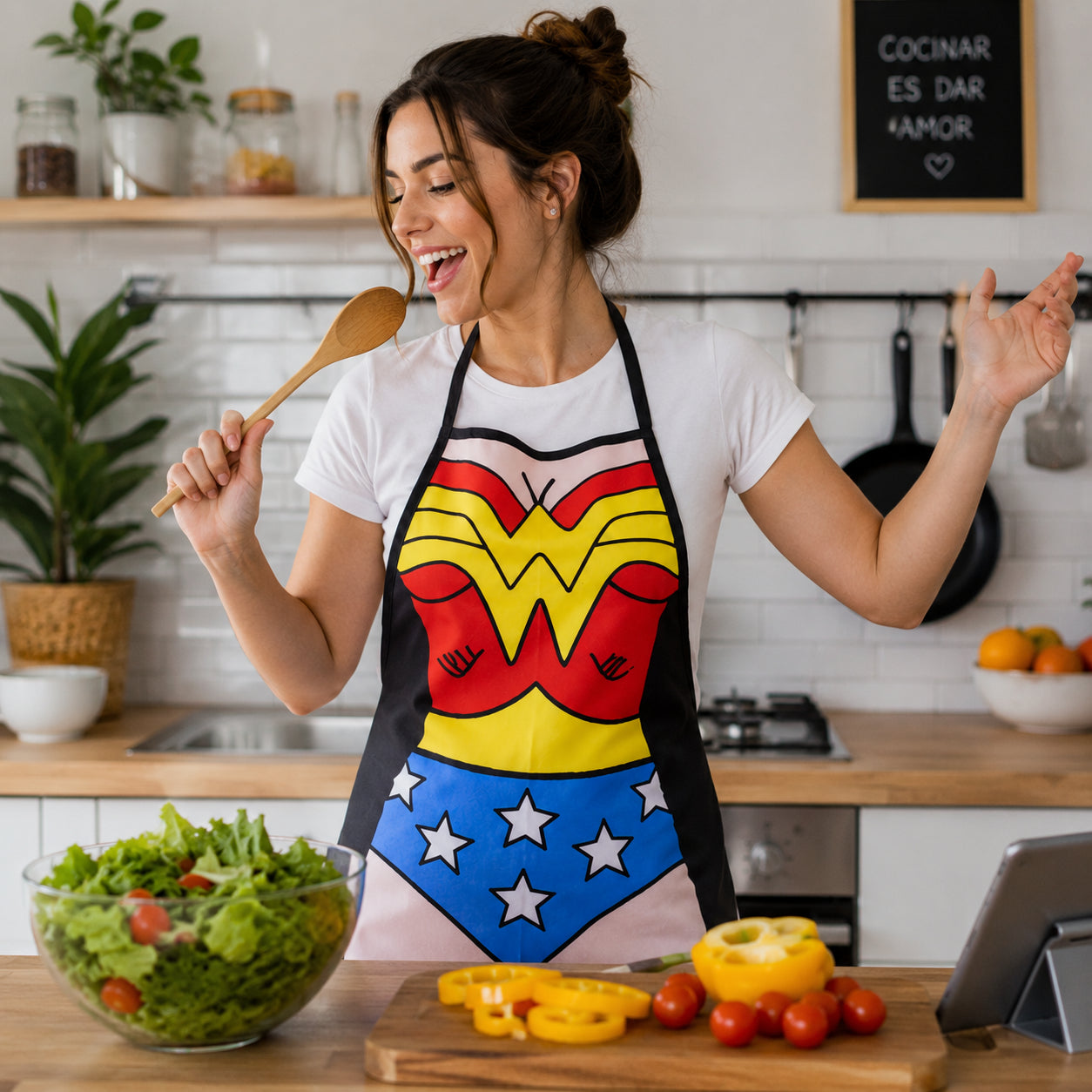 Delantal Mujer maravilla Wonder woman