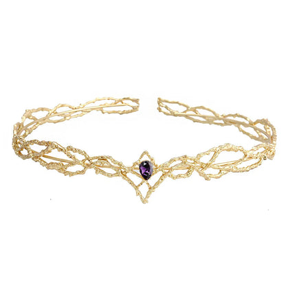 Diadema Tiara corona para cosplay elfos reyes medieval