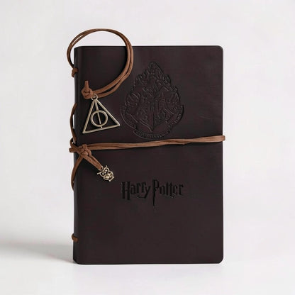 Libreta agenda  planner Delux Harry Potter Broche Snitch