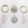 Luces Micro Led Hadas Pilas 2 Metros Colores Pilas Incluidas