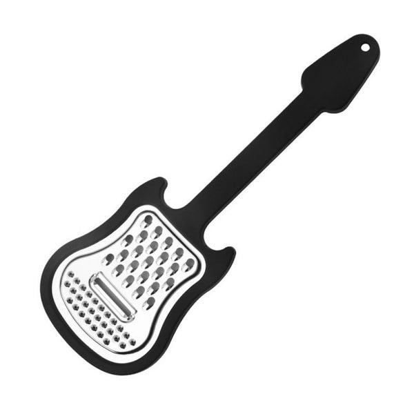 Rallador de acero inoxidable en forma de Guitarra Rock