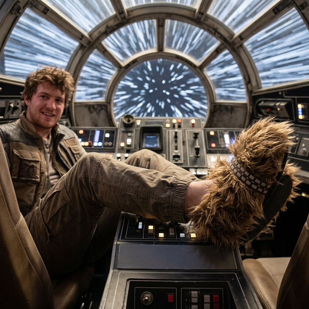 Pantuflas 3D Star Wars Chewbacca