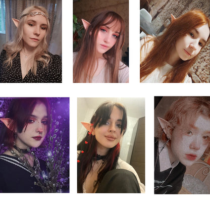 Orejas Elfos Vulcano Vampiro Cosplay, Disfraz Halloween.