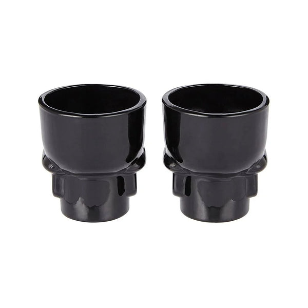 Set  4 Shot Vidrio Calavera Mexicana Tequila Cortito