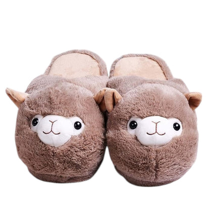 Pantufla 3D Alpaca llamita