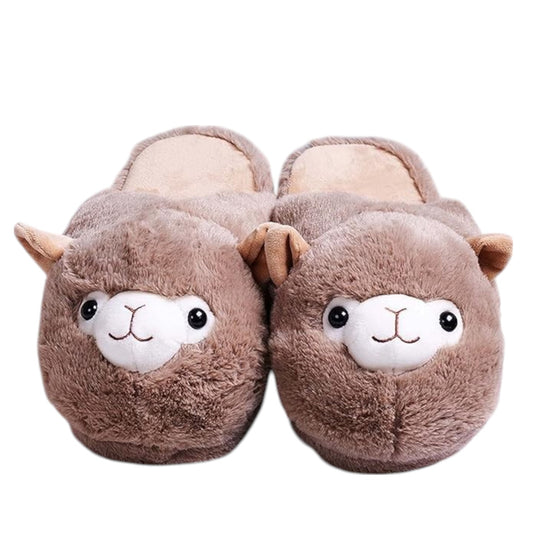 Pantufla 3D Alpaca llamita