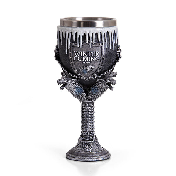 Copa Caliz Resina Lobo Negro Wolf , Game Of Thrones Stark