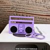 Llavero Mini Radio grabadora Music vintage