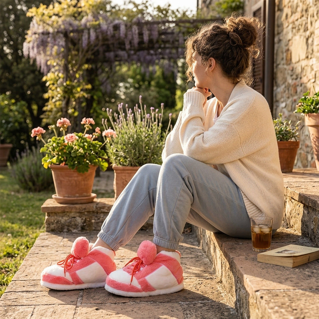 Pantuflas 3D estilo Zapatillas Felpa suaves